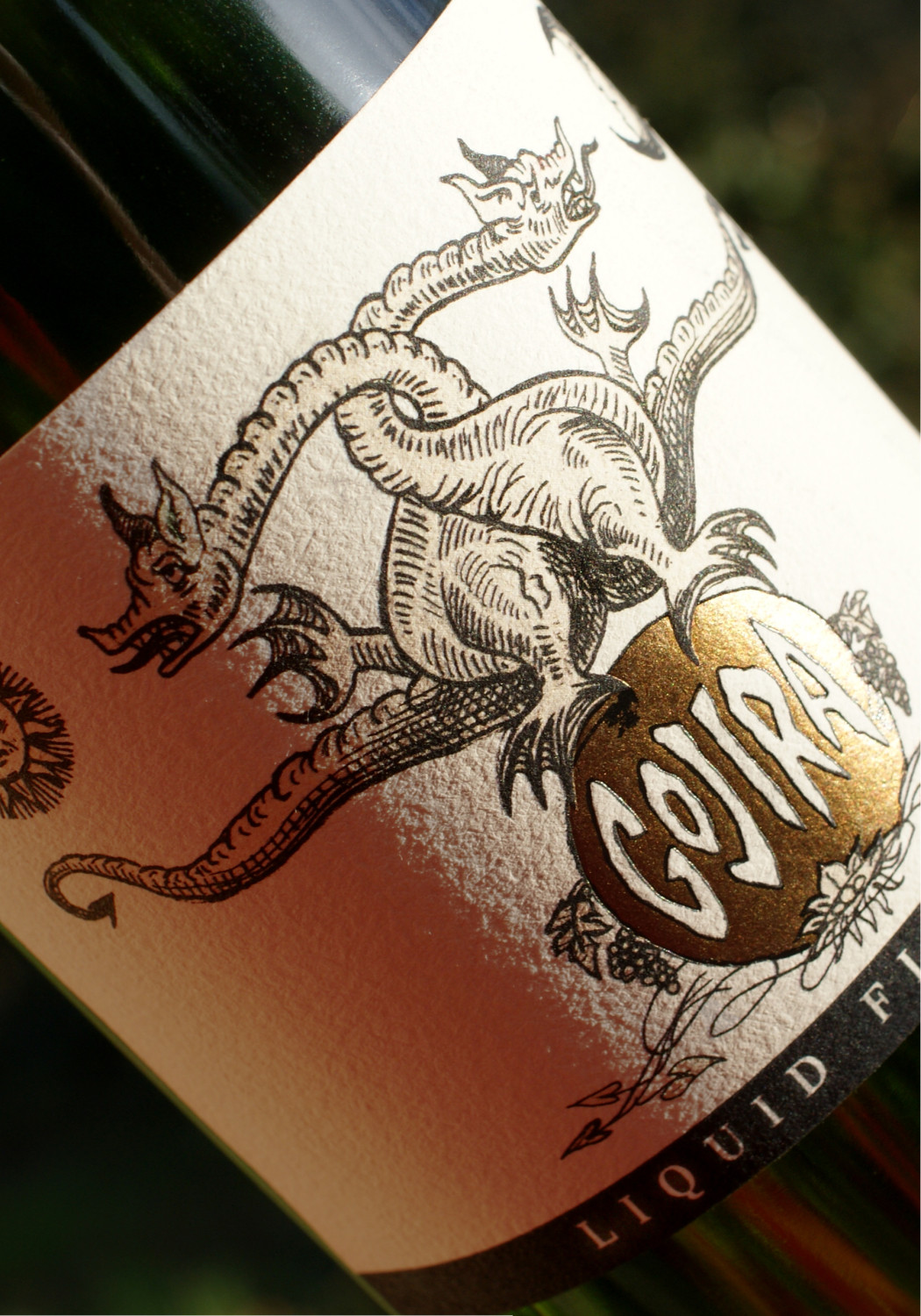 Bottle of Liquid Fire white
