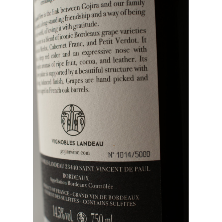 Bouteille de Liquid Fire rouge